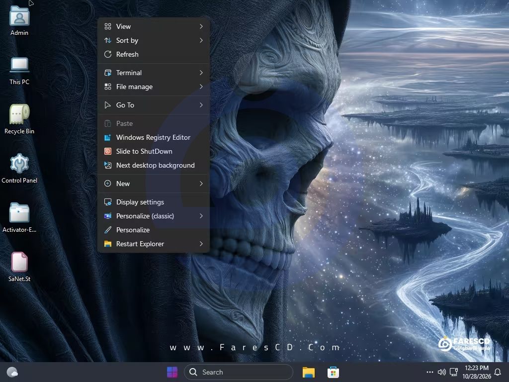 تحميل ويندوز 11 المعدل Windows 11 Pro 26H2 OrBiTaL للأداء السريع