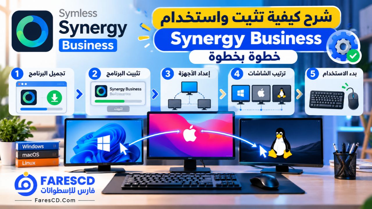 شرح كيفية تثبيت واستخدام Synergy Business خطوة بخطوة