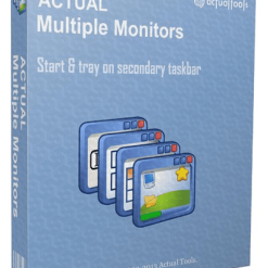 برنامج تقسيم شاشة الكومبيوتر | Actual Multiple Monitors