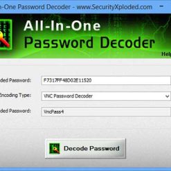 تحميل برنامج All In One Password Decoder