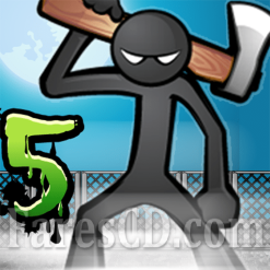 لعبة | Anger of Stick 5: Zombie MOD | للأندرويد