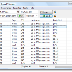 برنامج التحقق من الأي بي والشبكة | Angry IP Scanner