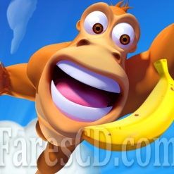 لعبة المغامرة و الإثارة | Banana Kong Blast MOD | أندرويد