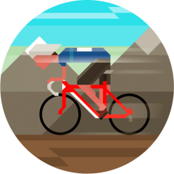 تطبيق ركوب الدراجات | BikeComputer Pro