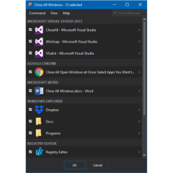 أداة إغلاق جميع النوافذ | Close All Windows