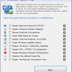 أداة إصلاح مشاكل الإتصال بالإنترنت | Complete Internet Repair