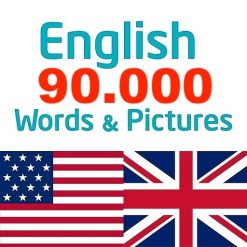 تطبيق تعليم الإنجليزية بالكلمات والصور | English Vocabulary - 90.000 Words with Pictures