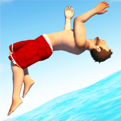 لعبة الغطس من المرتفعات | Flip Diving MOD | أندرويد
