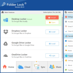 Folder Lock cover
