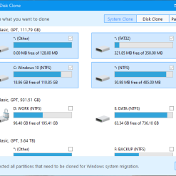 اسطوانة نسخ ونقل الويندوز | Hasleo Disk Clone WinPE