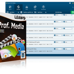 تحميل برنامج Leawo Prof. Media | تحويل صيغ المالتيميديا