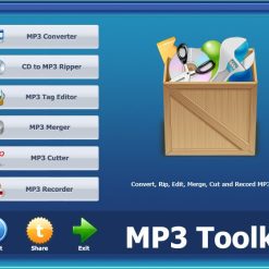 تجميعة أدوات تحرير الملقات الصوتية | MP3 Toolkit