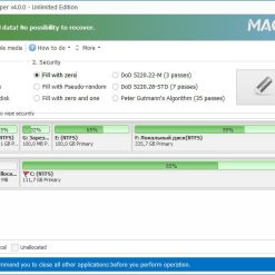 برنامج حذف الملفات بشكل نهائى | Macrorit Data Wiper