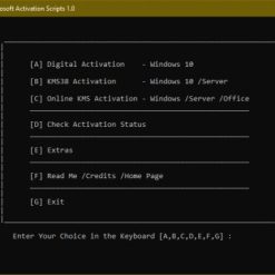 أداة تفعيل الويندوز و الأوفيس | Microsoft Activation Script