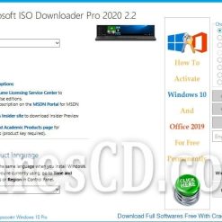 برنامج ميكروسوفت لتحميل الويندوز والاوفيس | Microsoft ISO Downloader Pro 2020
