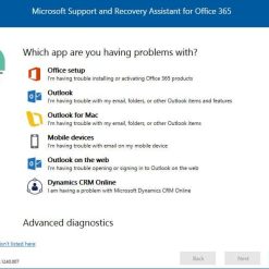 Microsoft Support and Recovery Assistant