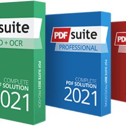 برنامج قراءة وتحرير وتعديل بى دى إف | PDF Suite Professional 2021 + OCR