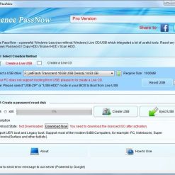 تحميل برنامج Renee PassNow Pro | لاستعادة أو إزالة كلمة مرور الويندوز