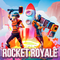 لعبة الأكشن و التسلية | Rocket Royale MOD | أندرويد