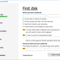 برنامج سيكريت ديسك | Secret Disk Professional