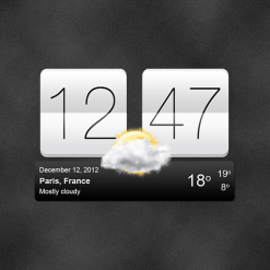 تحميل تطبيق Sense V2 Flip Clock & Weather