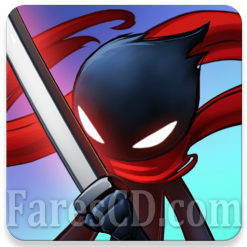 لعبة | Stickman Revenge 3 - Ninja Warrior - Shadow Fight MOD v1.5.1 | أندرويد