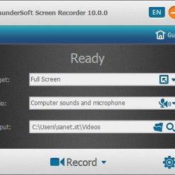 برنامج تصوير الشاشة وتحرير الفيديو | ThunderSoft Screen Recorder