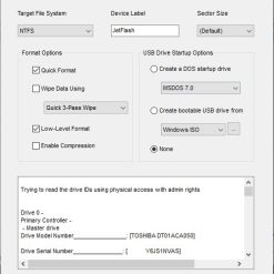 برنامج إستعادة ضبط المصنع للفلاشة | USB Low-Level Format Pro