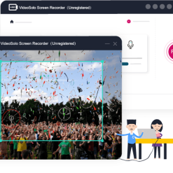 برنامج تصوير وتسجيل الشاشة | VideoSolo Screen Recorder