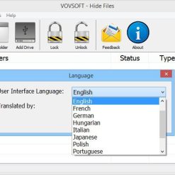 برنامج إخفاء وتشفير الملفات | VovSoft Hide Files