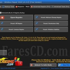 تجميعة أدوات صيانة الويندوز | Windows Repair 2021