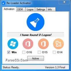 آخر إصدار من لودر تفعيل الويندوز والأوفيس  Re-Loader Activator 1.3 Final (1)