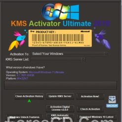 أداة تفعيل الويندوز والأوفيس | Windows KMS Activator Ultimate 2019