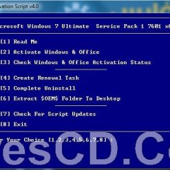 أداة تفعيل الويندوز والاوفيس | Online KMS Activation Script 4.0