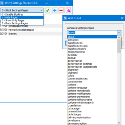 أداة غلق إعدادات ويندوز 10 | Win10 Settings Blocker
