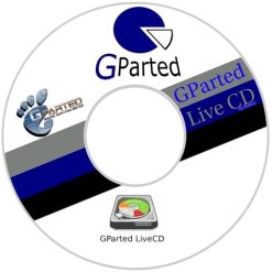 اسطوانة تقسيم وصيانة الهارديسك  Gnome Partition Editor (GPartEd) Live 0.24.0-2 (1)