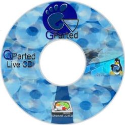 اسطوانة تقسيم وصيانة الهارديسك  Gnome Partition Editor (GPartEd) Live 0.26.0-1