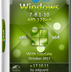 اسطوانة كل إصدارات الويندوز | Windows 7-8.1-10 AIO | بتحديثات أكتوبر 2017
