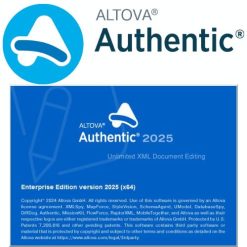 برنامج Altova Authentic Enterprise لتحرير بيانات XML وقواعد البيانات