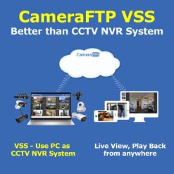 برنامج CameraFTP Virtual Security System للمراقبة بالكاميرات عن بعد