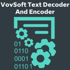 برنامج VovSoft Text Decoder And Encoder لتشفير وفك تشفير النصوص