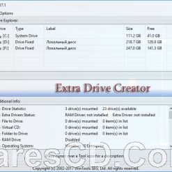 برنامج إنشاء محركات أقراص إضافية | Extra Drive Creator