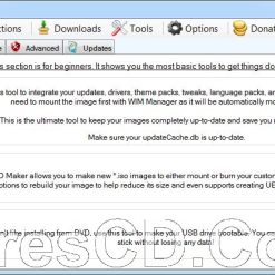 برنامج إنشاء وتعديل اسطوانات الويندوز | Win Toolkit
