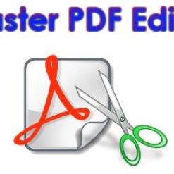 برنامج إنشاء وتعديل بى دى إف  Master PDF Editor 3.0