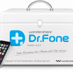 برنامج استعادة المحذوفات من اى فون  Wondershare Dr.Fone for iOS 6.0.0.25