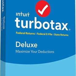 برنامج تحضير وحساب الضرائب | Intuit TurboTax Deluxe Business 2018