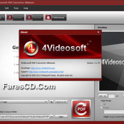 برنامج تحويل ملفات بى دى إف  4Videosoft PDF Converter Ultimate 3.1.72 (2)