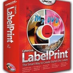 برنامج تصميم أغلفة الاسطوانات | CyberLink LabelPrint 2.5.0.13602