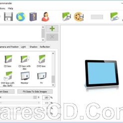 برنامج تصميم أغلفة الكتب والاسطوانات 2019 | Insofta Cover Commander Portable