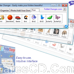 برنامج تغيير شكل الأيقونات والفولدرات | Folder Changer